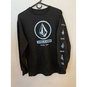 Volcom Black Long Sleeve Shirt, Sz Medium, NEW
